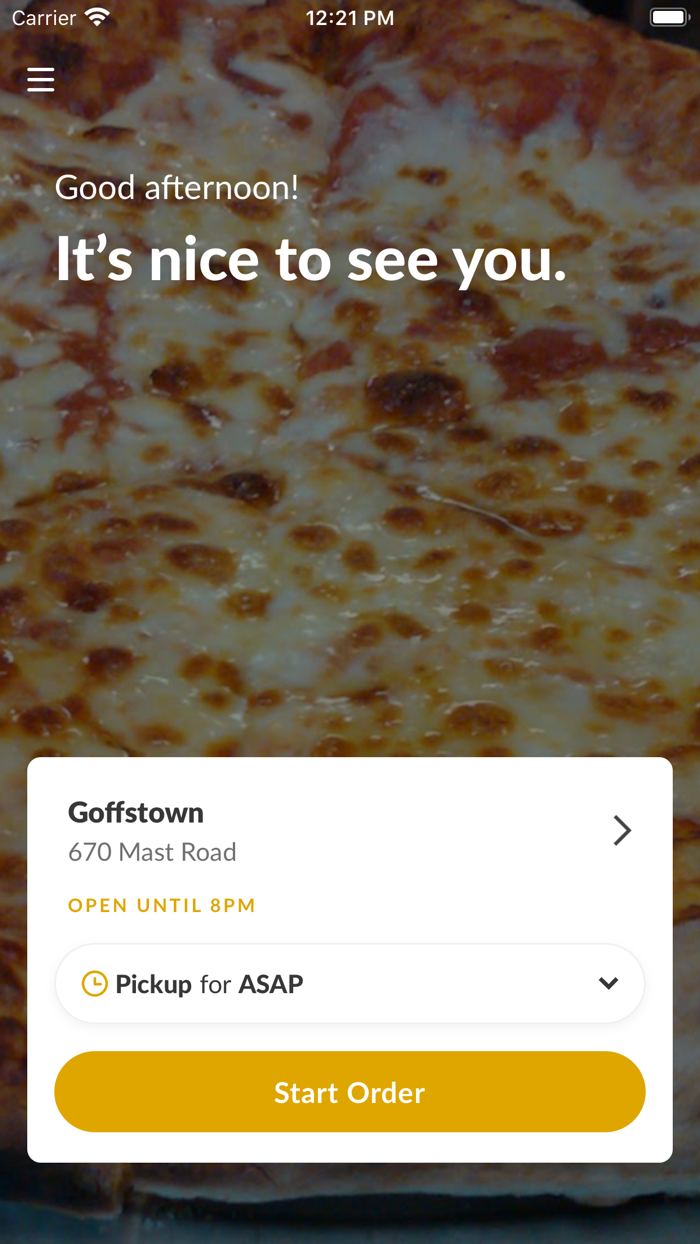 Golden Acres Pizza Market