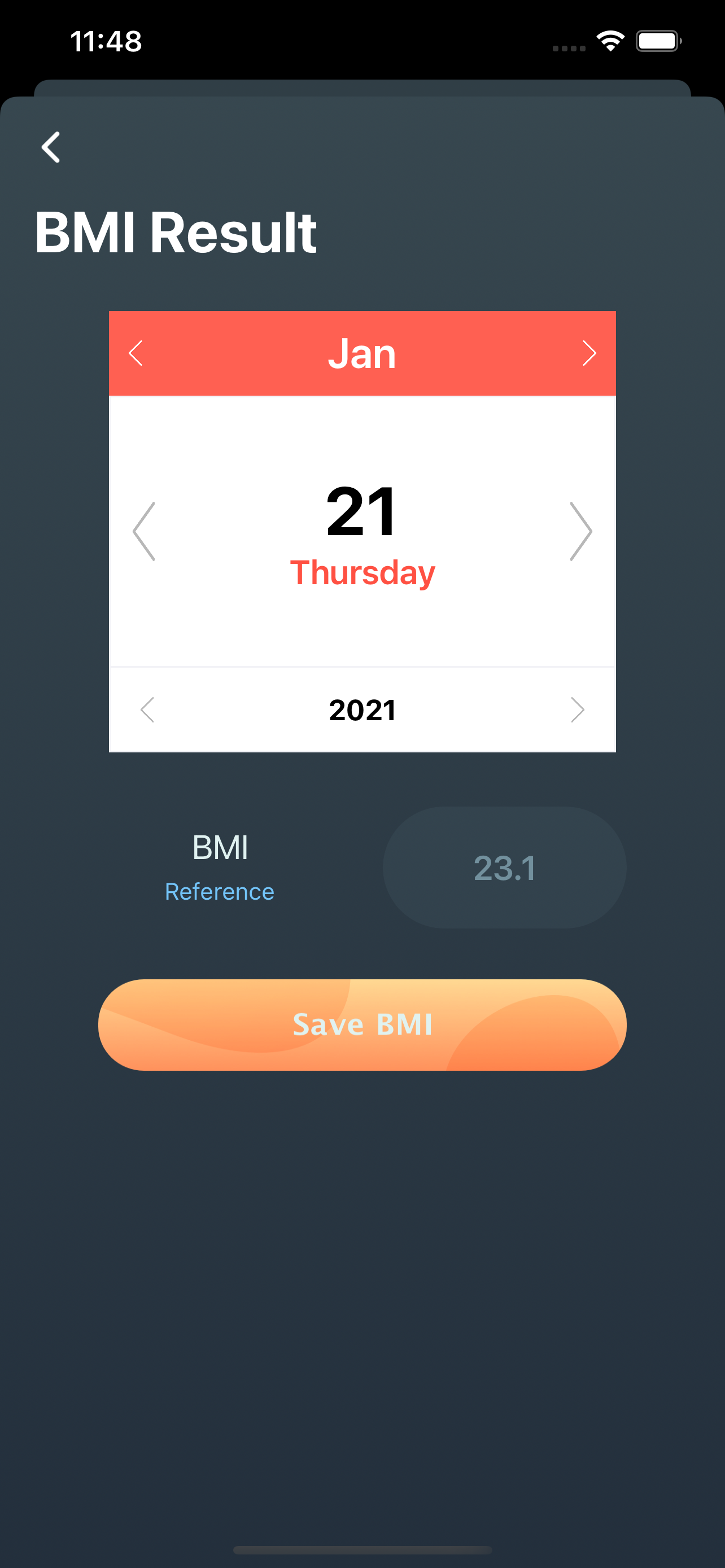 BMI Diary-bmi calculator‰
