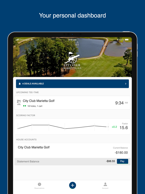 Screenshot #5 pour City Club Marietta Golf