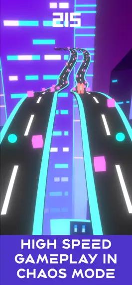 Game screenshot Neon Rush: Color Ball Road Run mod apk
