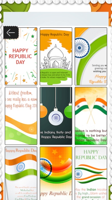 Republic Day Cards & Frame Screenshot