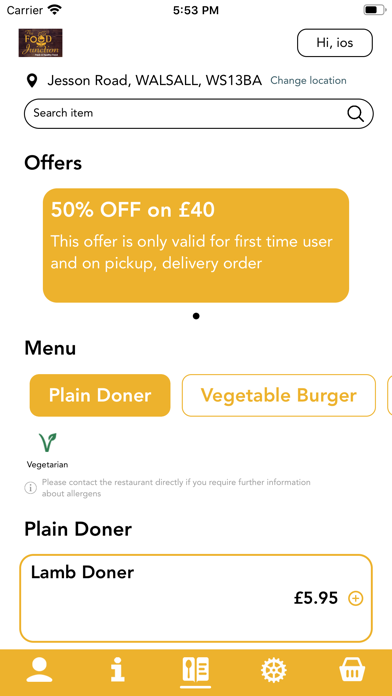The Food Junction Screenshot