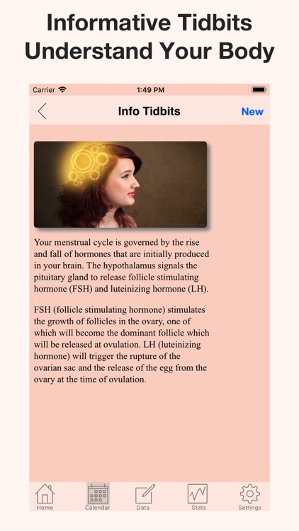 Menstrual Calendar FMC