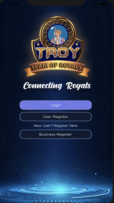 TROY Royal's Family App Screenshot
