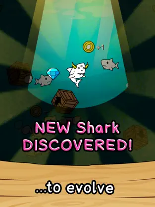 Capture 2 Shark Evolution - Clicker Game iphone