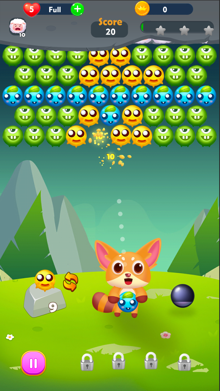 Bubble Shooter-Animals Match