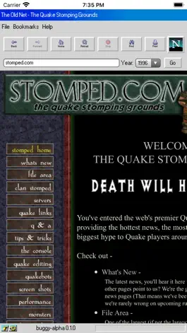 Game screenshot Old Net Navigator apk