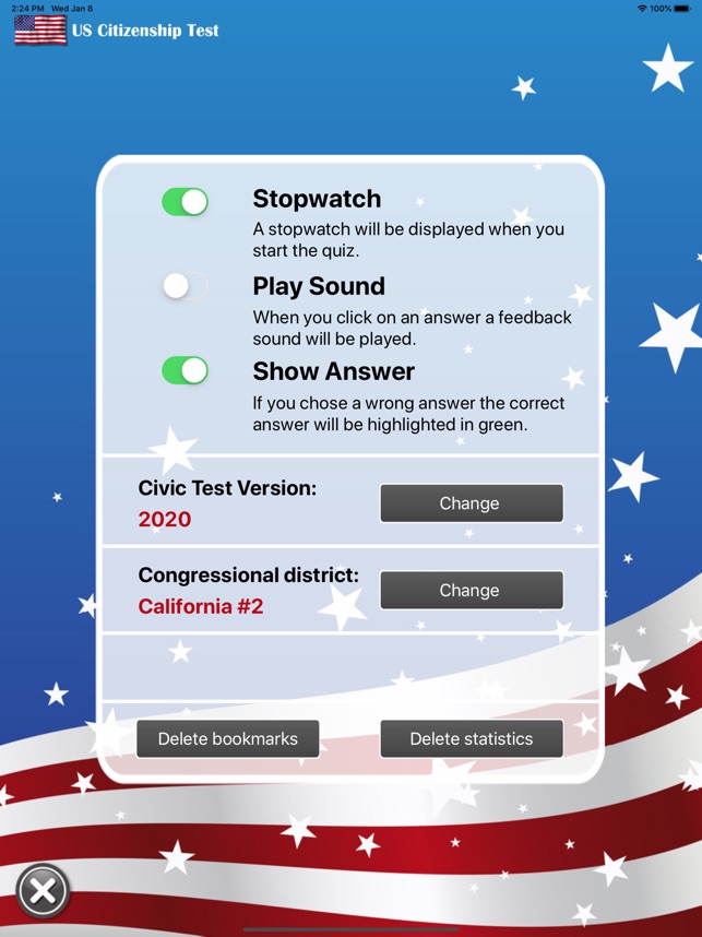 US Citizenship Test 2023 Audio – Apps no Google Play