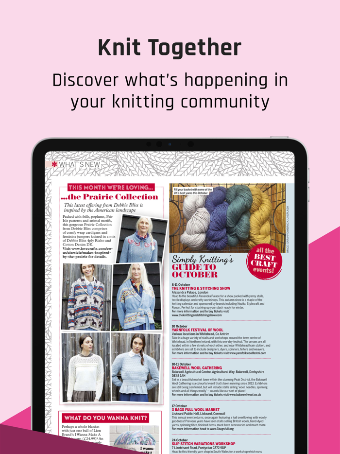 Simply Knitting Magazine