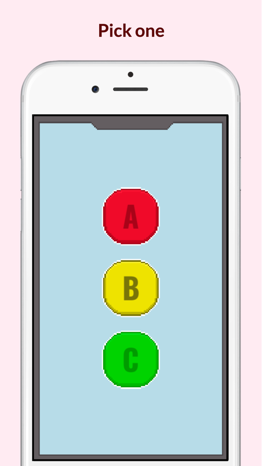 #1. Pick One - Memory game (iOS) By: Felipe Goulart