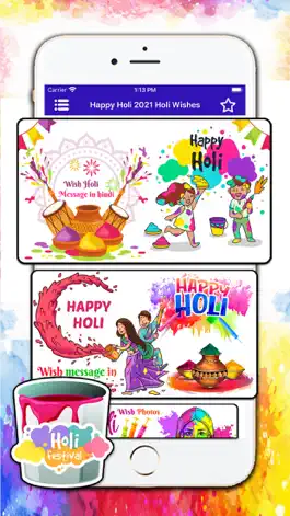 Game screenshot Happy Holi 2021 Holi Wishes apk