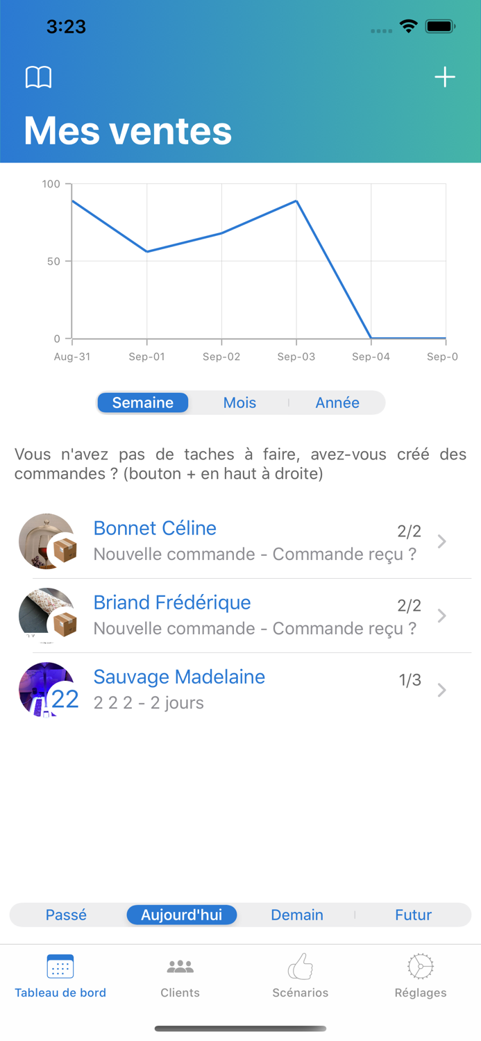 YiiP - Le suivi client