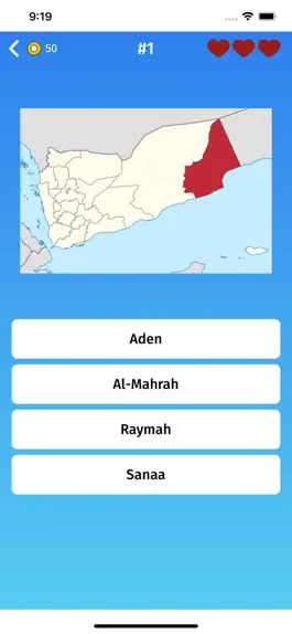 Game screenshot Yemen: Provinces Quiz Game apk