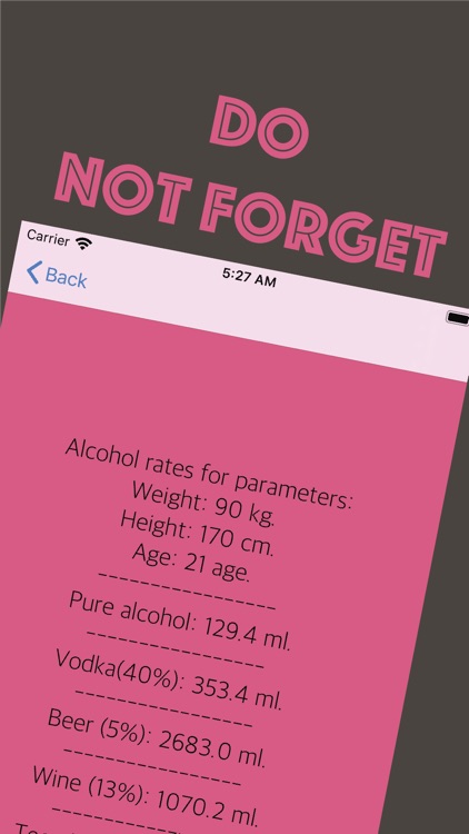 Party alcohol calculator screenshot-4