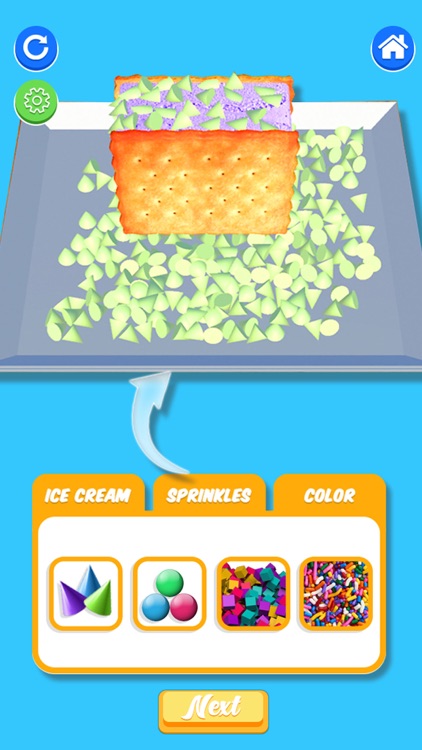 Ice Cream Sandwich 3D! Bake It screenshot-4