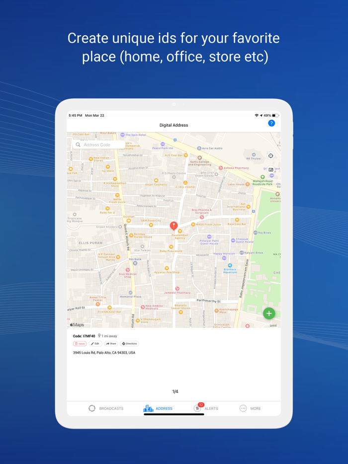 BlueDot - Location sharing App
