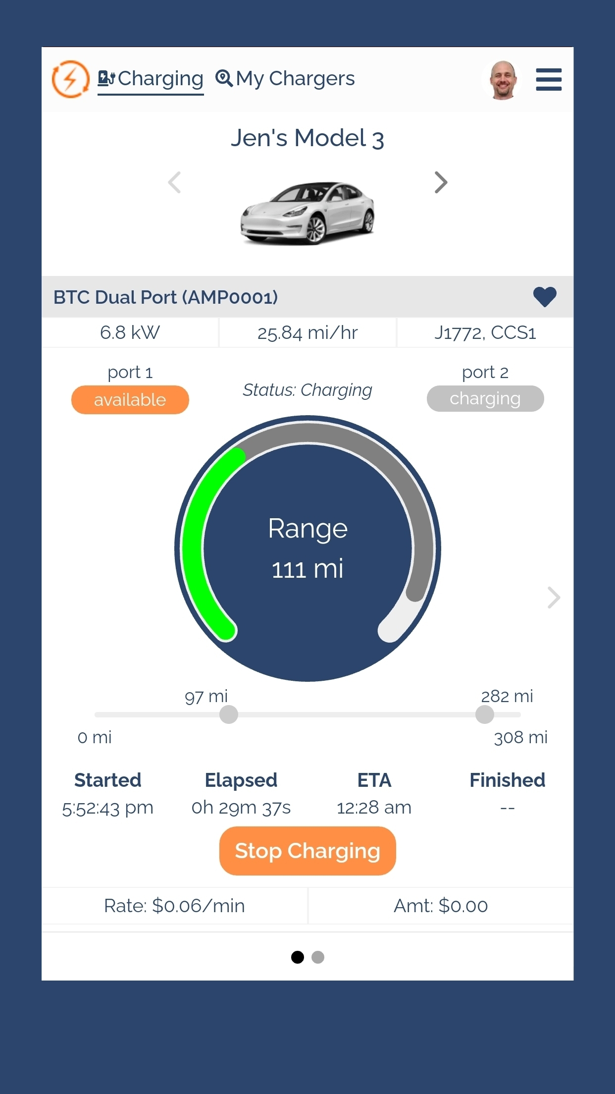 AmpedUp! EV Driver