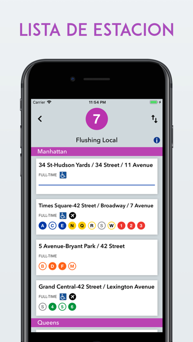 Nueva York Metro Mapa Oficial
