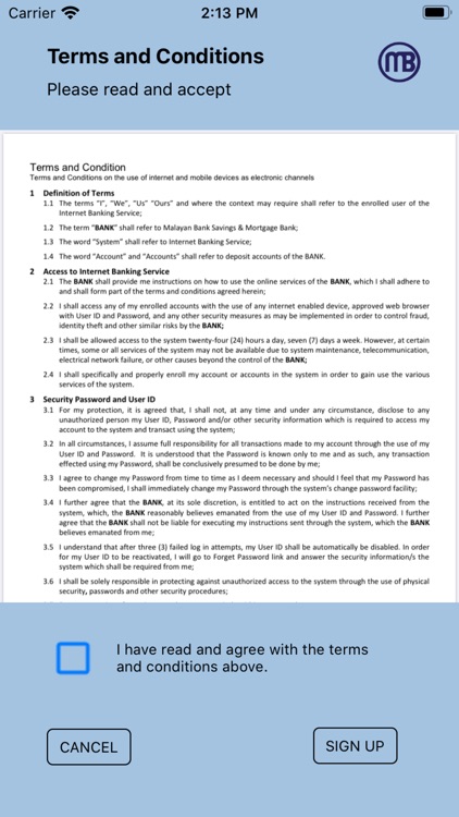 Malayan Bank Mobile Banking screenshot-5