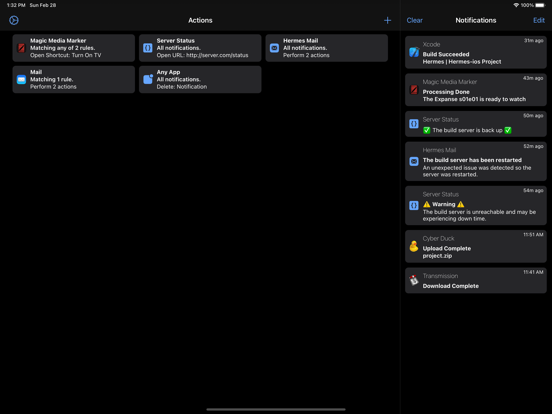 Screenshot #5 pour Hermes: Notification Manager