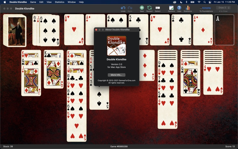 Screenshot #3 pour Double Klondike