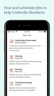 umbrella – help your community iphone screenshot 2