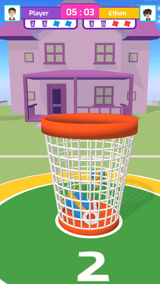 #6. Paper Toss 3D (iOS) 由: Omer Bashir
