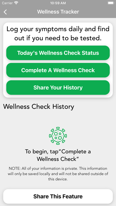 McCone County Public Health Screenshot