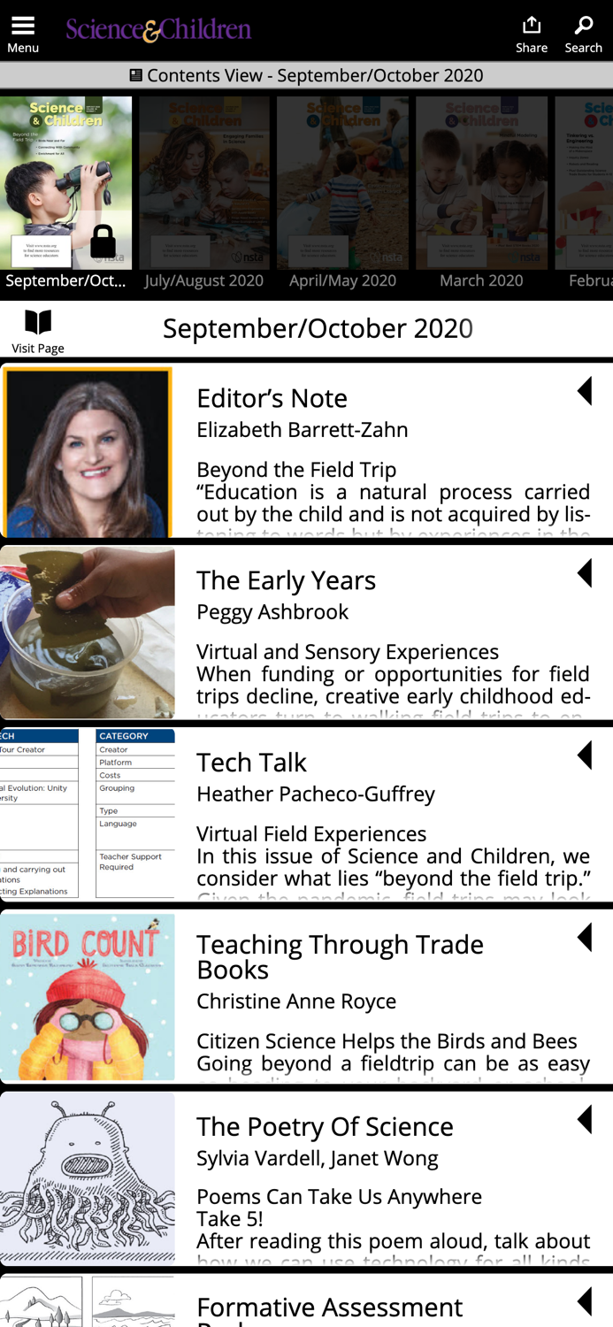 Science and Children