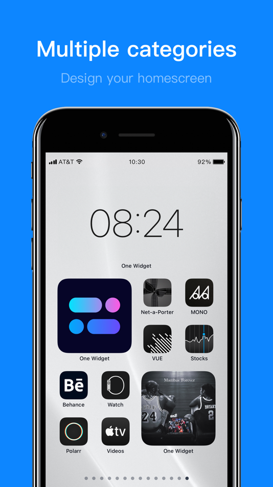 One Widget - Custom Homescreen - 1.4.0 - (iOS)