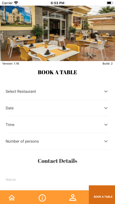 Delhi Darbar Restaurants Screenshot