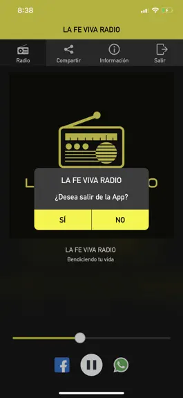 Game screenshot La Fe Viva Radio hack