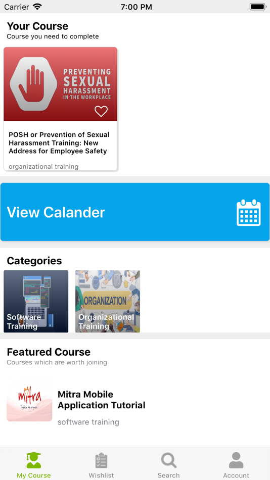 #1. Learning Management System (iOS) بواسطة: Calibehr Business Support Services Private Limited