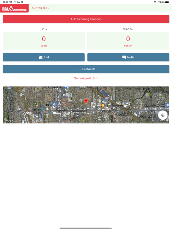Screenshot #6 pour RSA Baustellenkontrolle