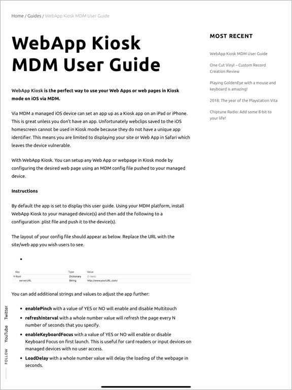 WebApp Kiosk MDMのおすすめ画像2