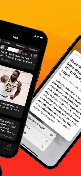 Game screenshot Tripla Doppia Basket News apk