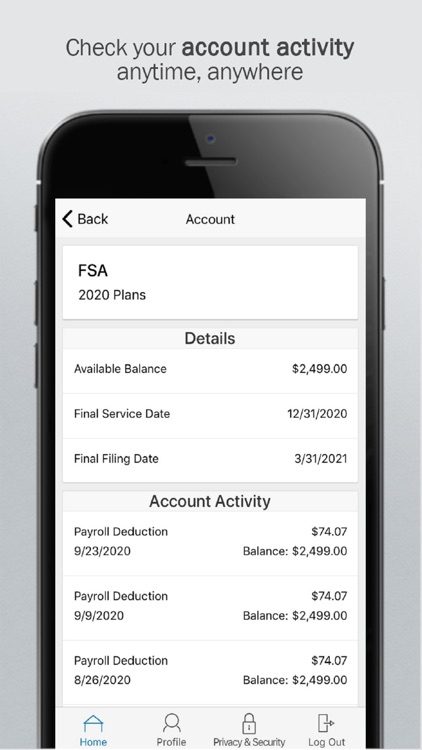 LBS Health Spending App