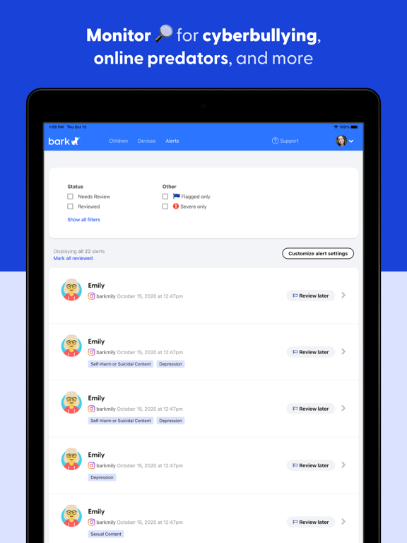 App screenshot