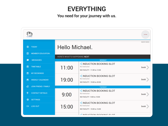 Screenshot #4 pour New Body Gym