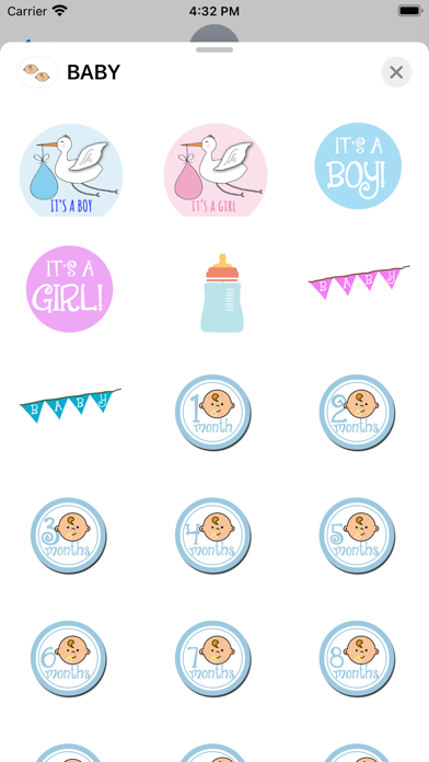 Screenshot #2 pour BABY+ Sticker Pack