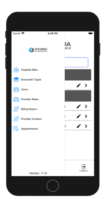 Screenshot 2 of InterraNeuro App