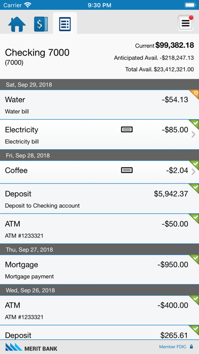 Merit Bank - Business Screenshot
