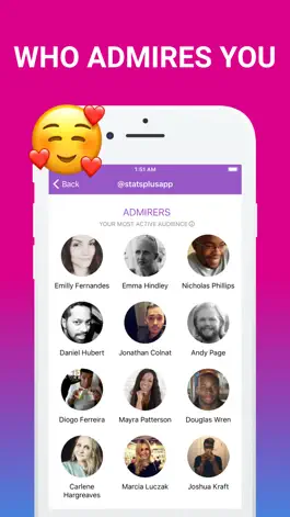 Game screenshot Stats Plus for Instagram apk