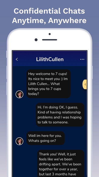7 Cups: Online Therapy & Chat Screenshot