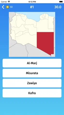 Game screenshot Libya: Provinces Map Game hack
