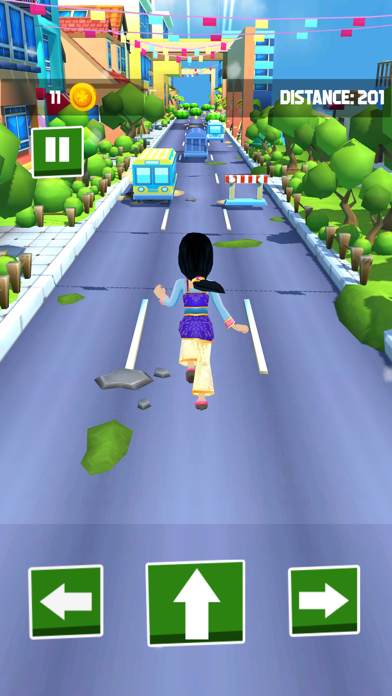 Royal Running Princess Girl 3D Screenshot
