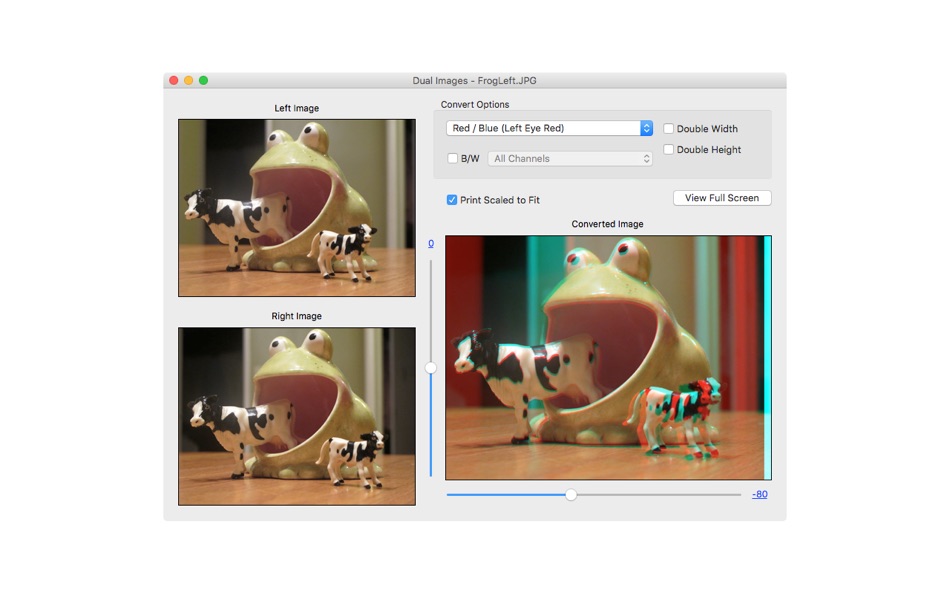 #3. Anaglyph Workshop (macOS) By: Sandy Knoll Software, LLC