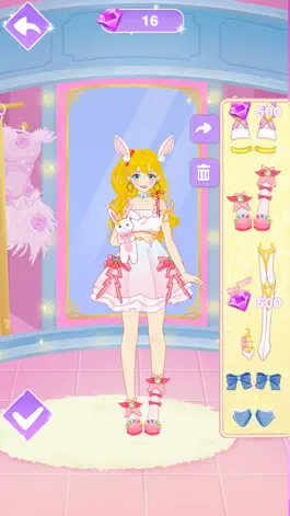 Game screenshot Star Girl Anime Dress Up apk
