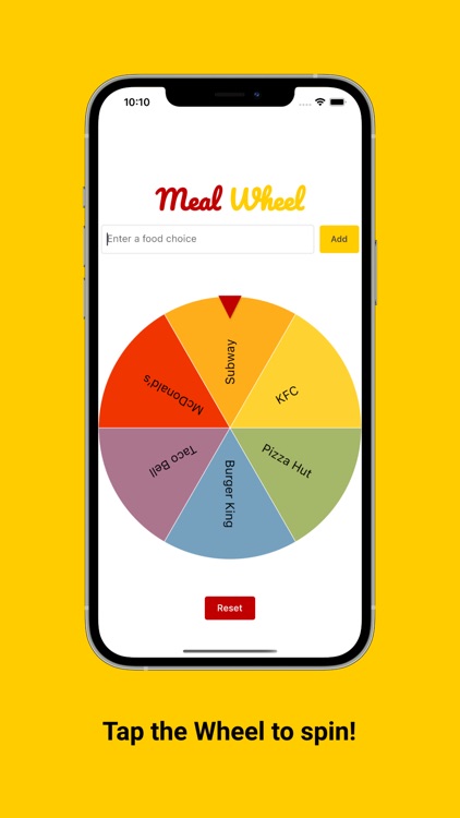 MealWheel – Random Food Picker