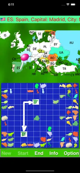 Game screenshot Map Solitaire Europe by SZY hack